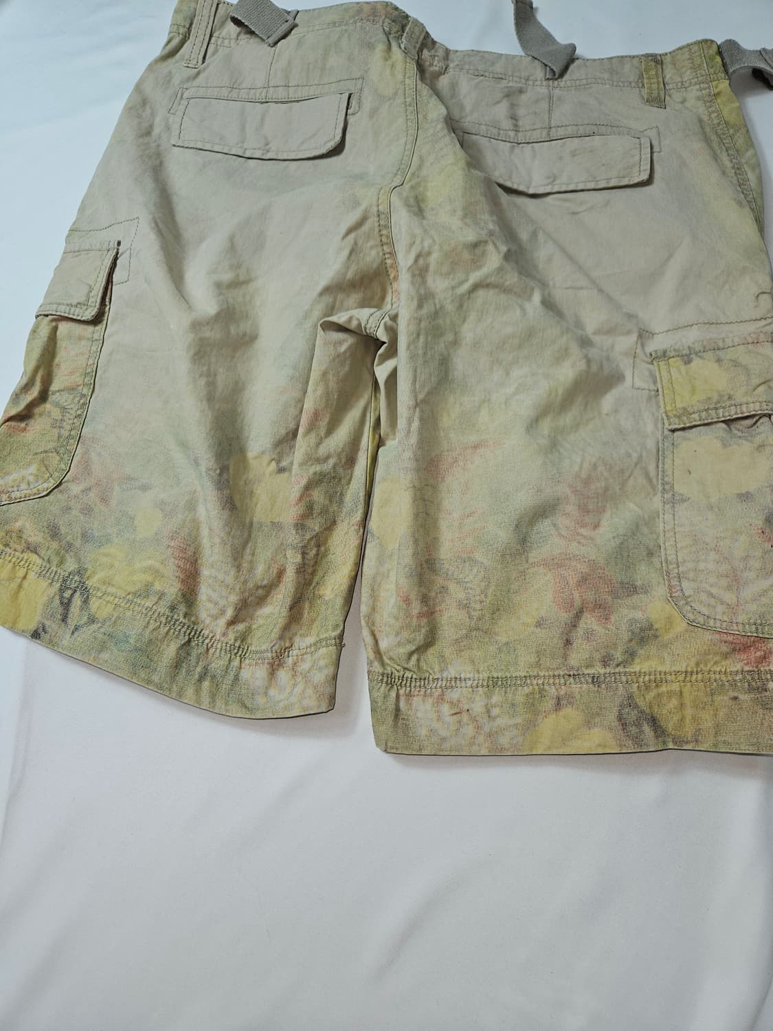 인터메조 빈티지 버클벨트 반바지 카고 숏팬츠 남성 32 상품이미지3