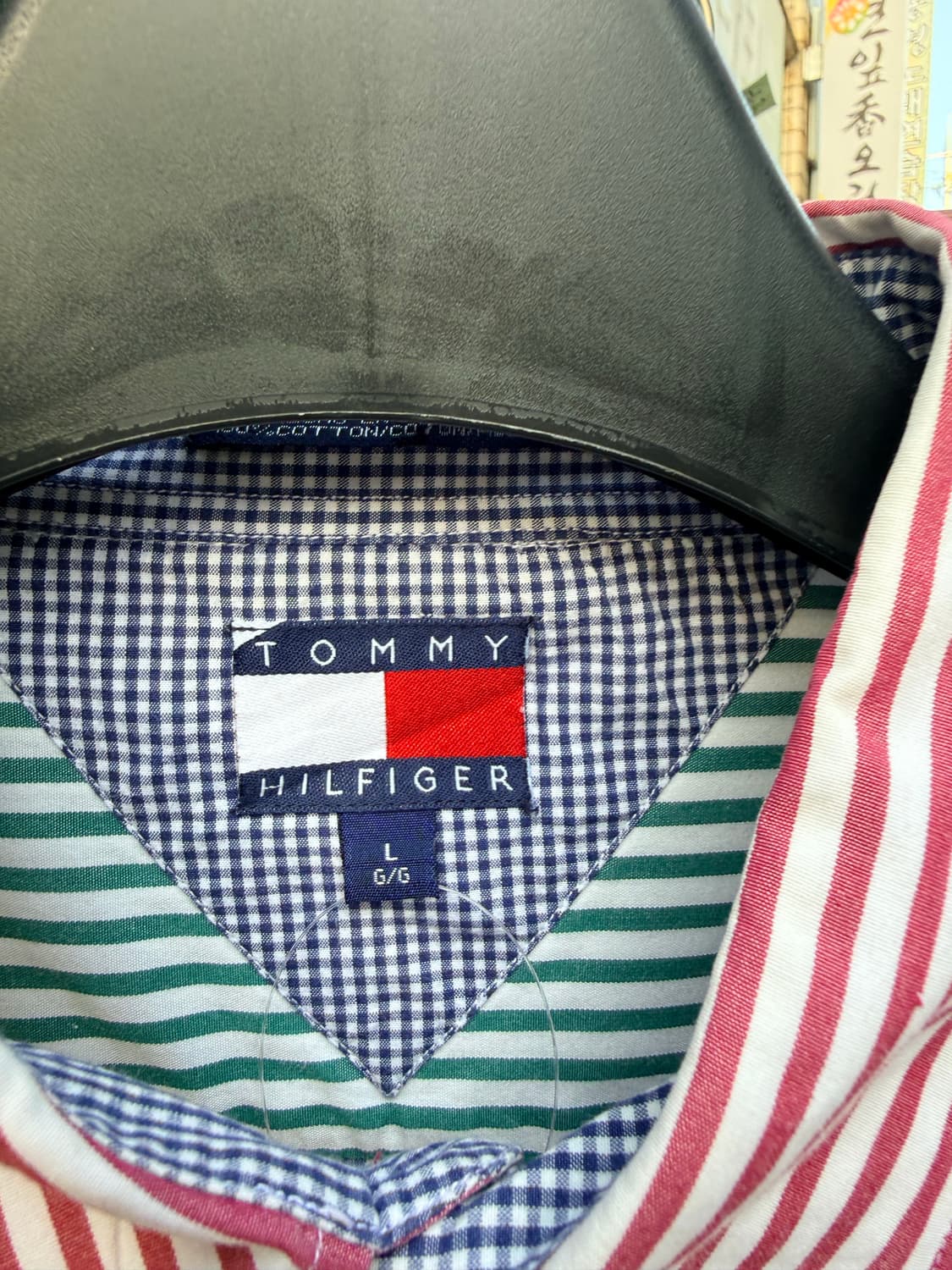 타미힐피거 멀티스트라이프 셔츠 상품이미지3