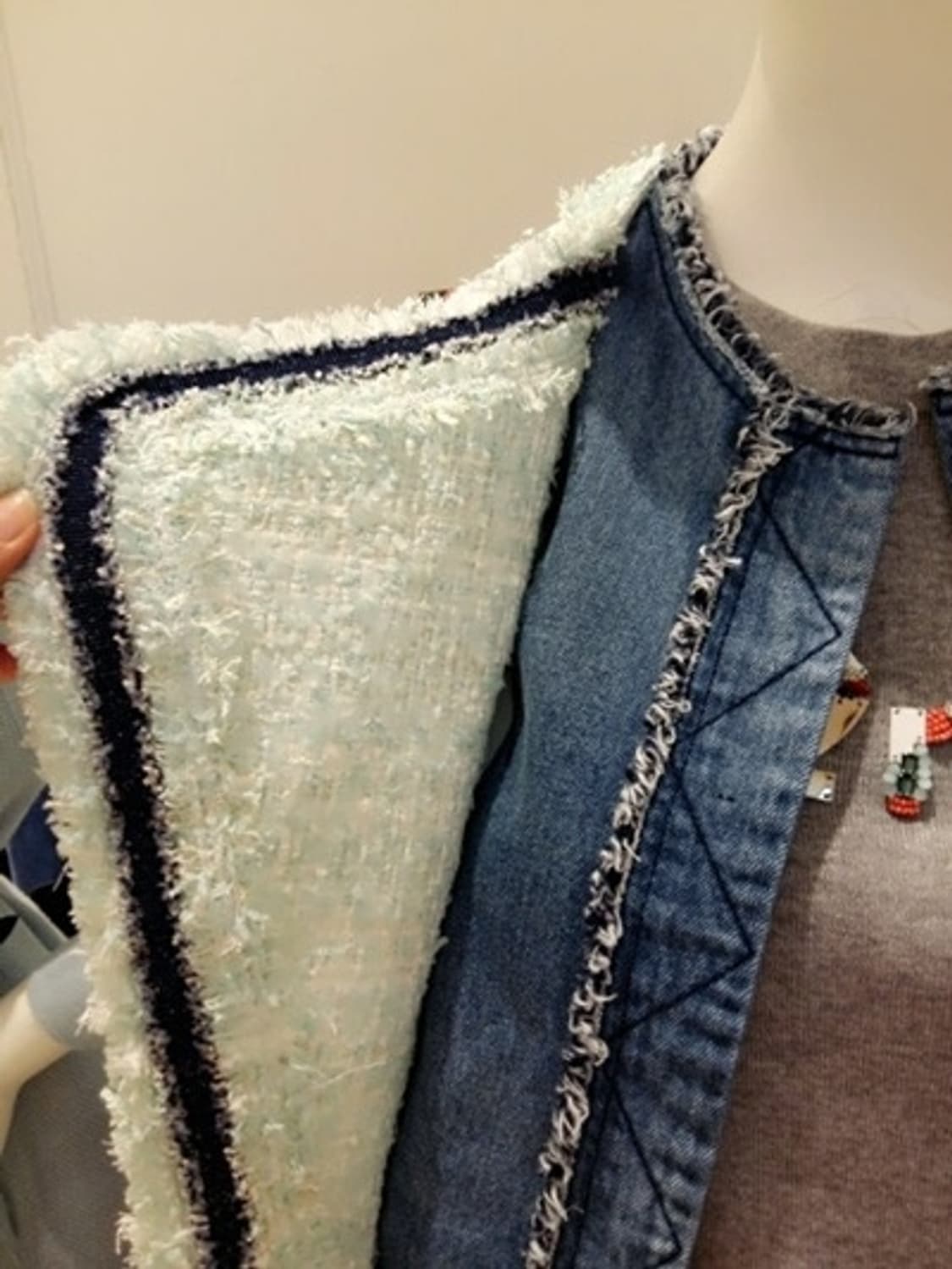 오즈세컨 트위드 자켓 상품이미지9