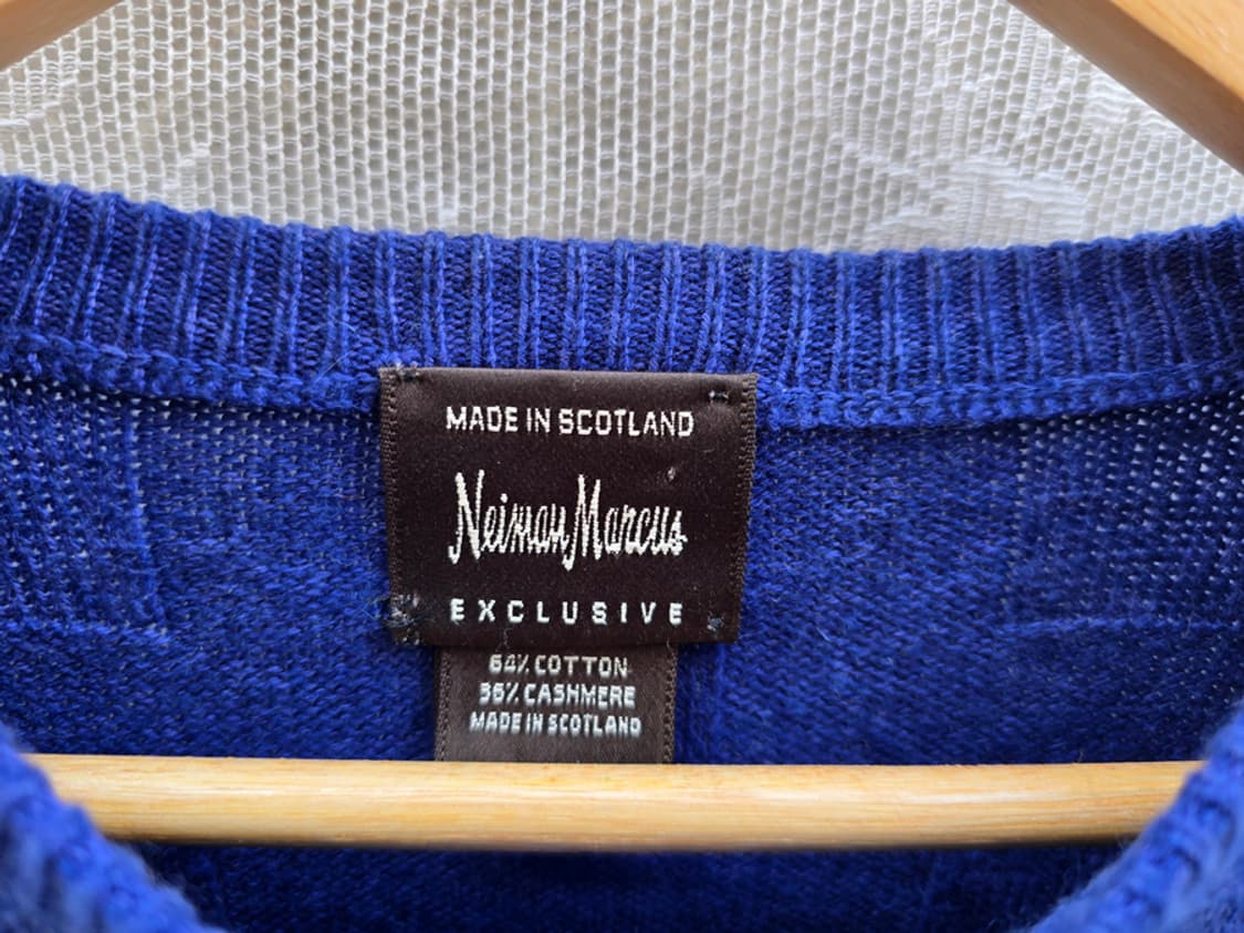 니먼 마커스 캐시미어 니트 (made in scotland) 상품이미지4