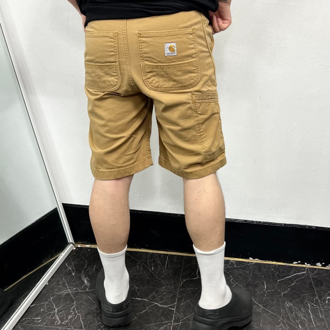 칼하트 릴렉스드 핏 카고 하프 워크 팬츠 상품이미지3