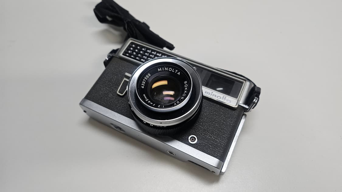 작례O 미놀타 역사의 한 획 하이매틱 + 로코르 pf 45mm f2 필름 상품이미지7