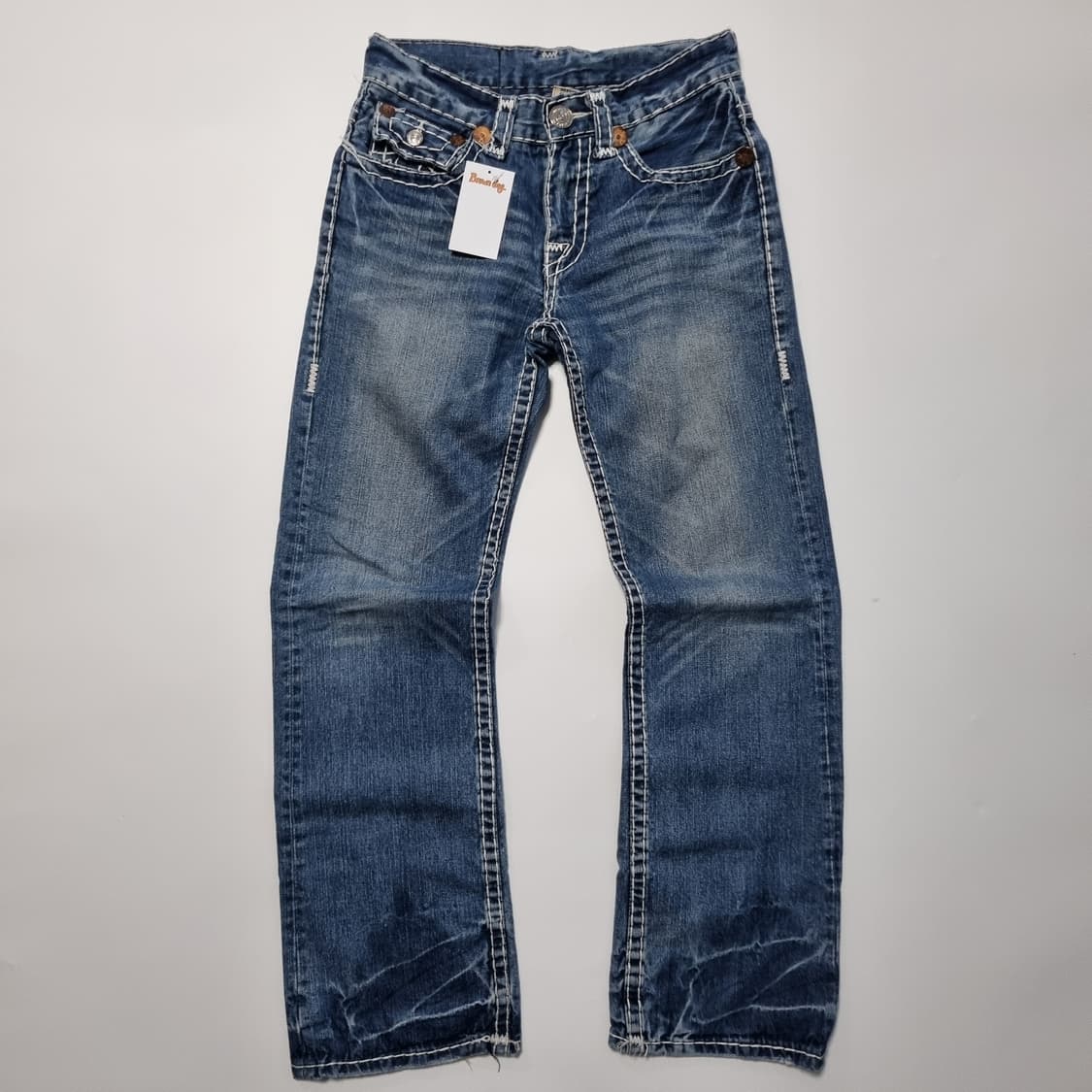 트루릴리전 부츠컷 워시드 팬츠  상품이미지3