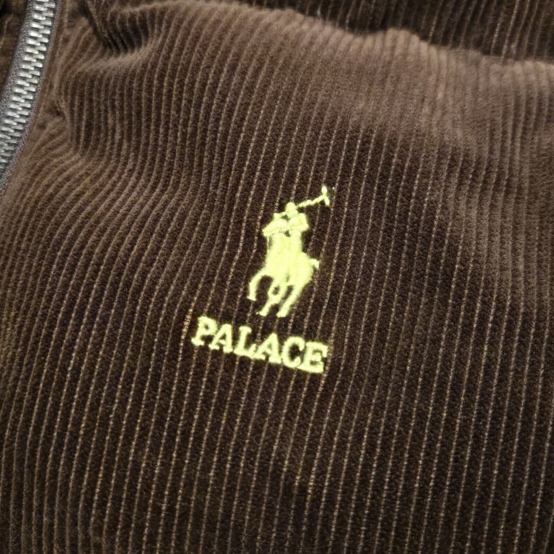 팔라스 x 폴로 코듀로이 패딩 자켓 브라운 상품이미지3