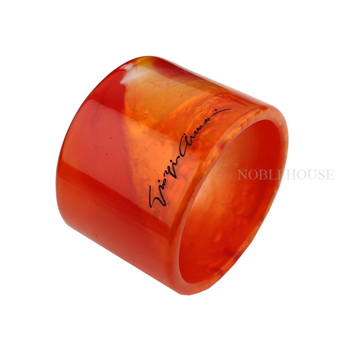 알마니 레드멀티 블랙로고 뱅글 팔찌 상품이미지2