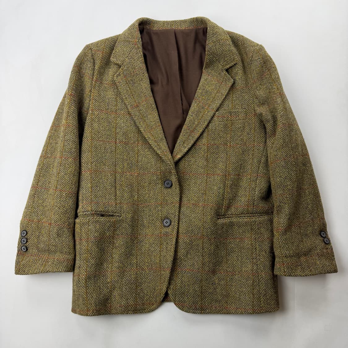 codeu 해리스트위드 해링본 울자켓 상품이미지1