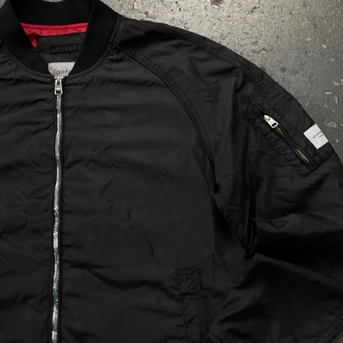 100 캘빈클라인 항공자켓  상품이미지2