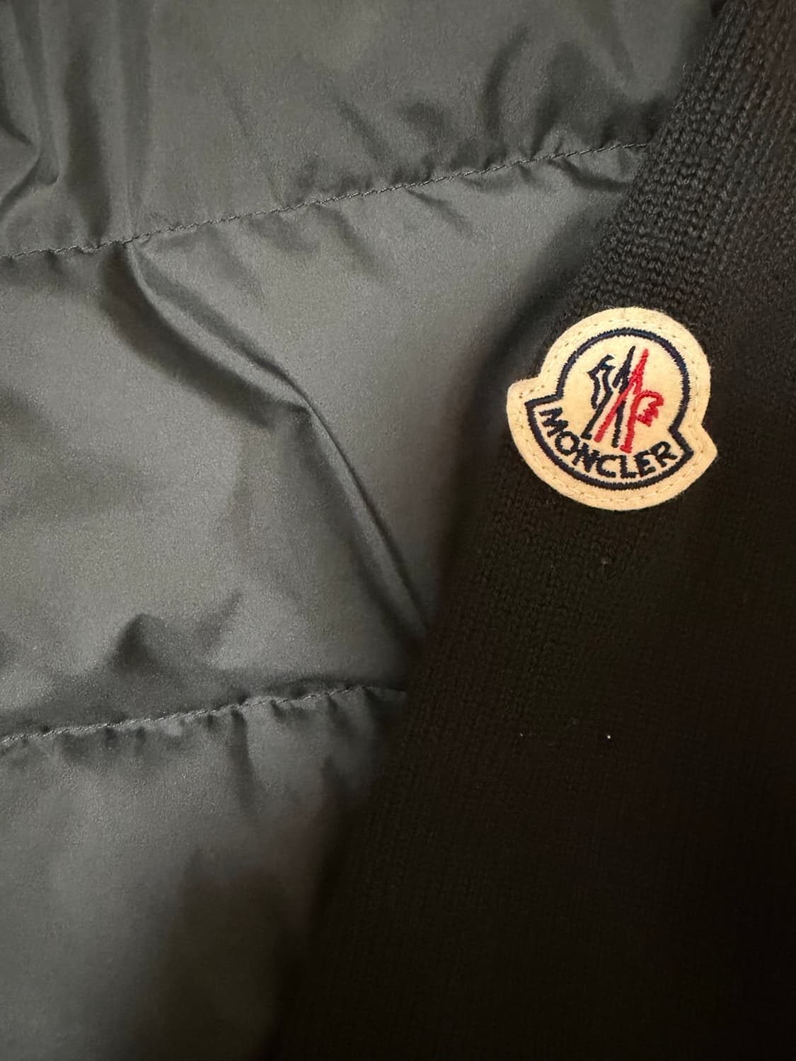 몽클레어 니트패딩 XXL 정품 QR인증 25년식 77 상품이미지8