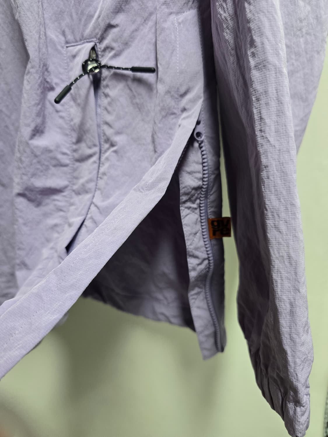 새상품)그루브라임 라벤더 아노락 바람막이 L 상품이미지5