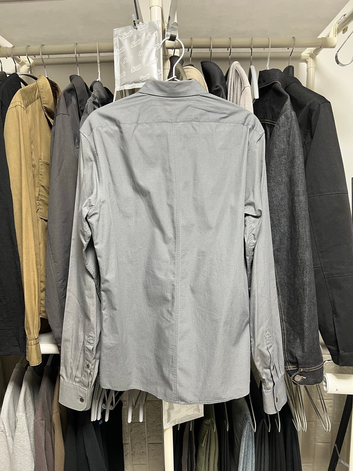 [46] 드리스 반 노튼 스트라이프 플래킷 셔츠 상품이미지2