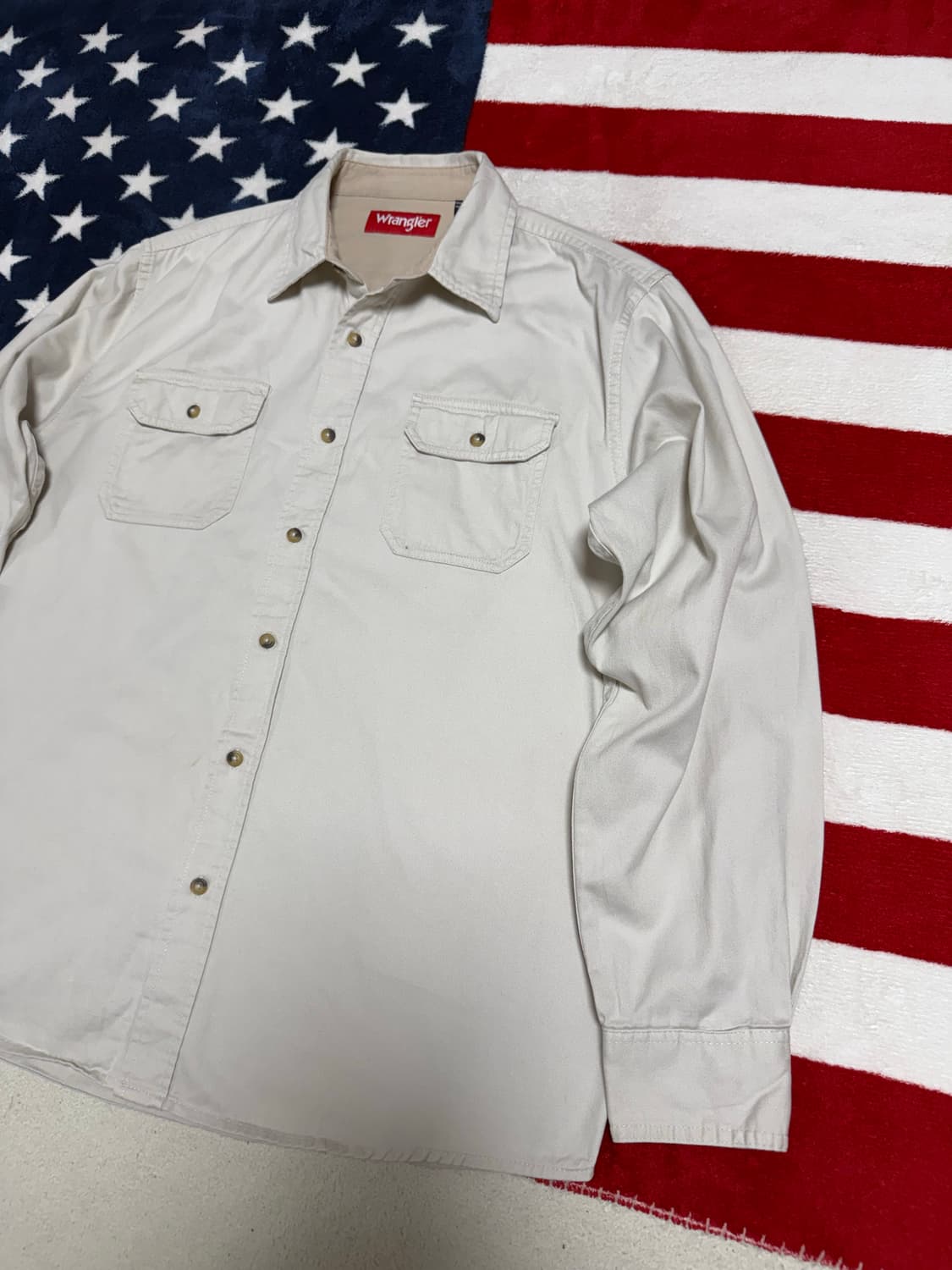 랭글러워크셔츠 빈티지워크셔츠 Wrangler work shirt  상품이미지3