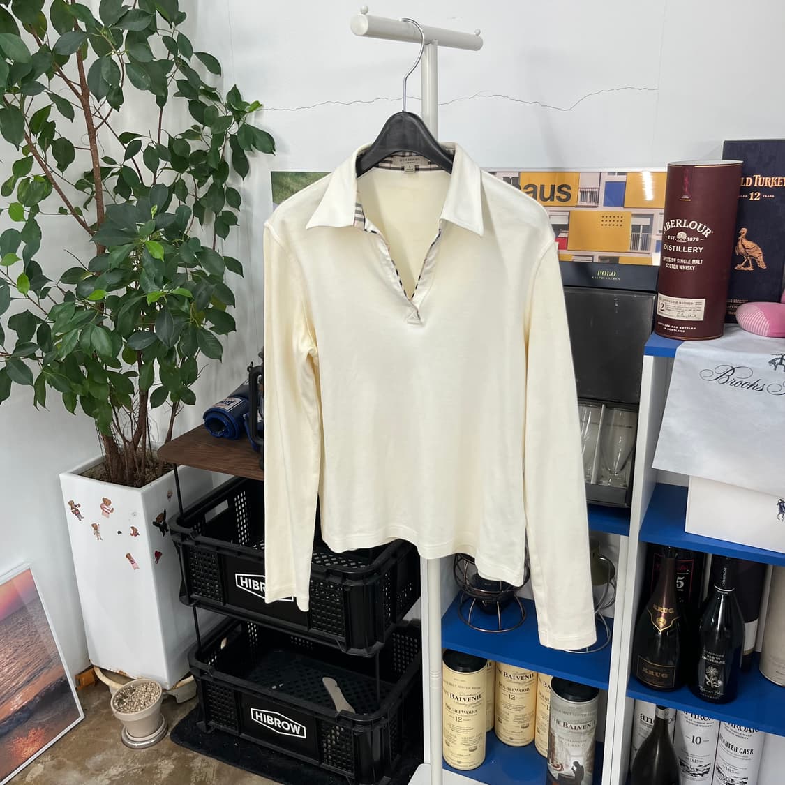 버버리 칼라 롱슬리브 L 상품이미지1