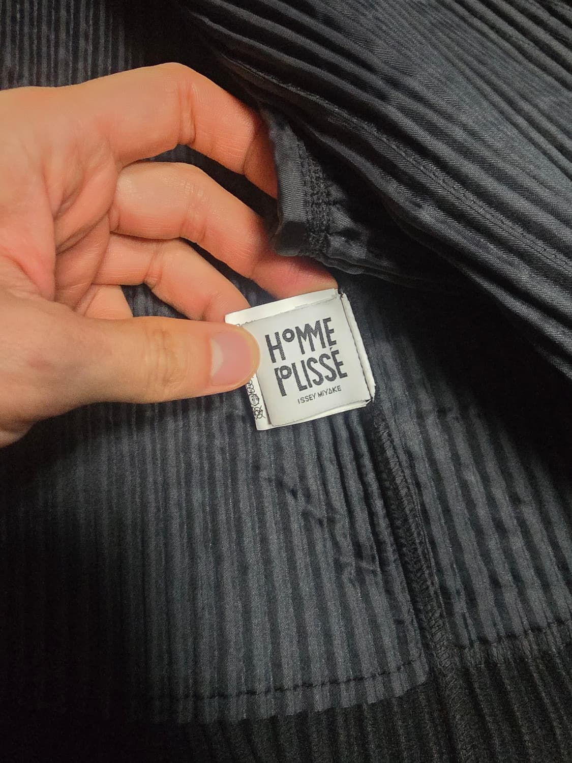 [신세계157만원]옴므플리세 이세이 미야케 플리츠 테일러드자켓 팔아요 상품이미지4