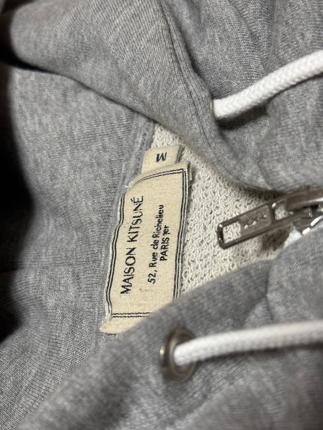 메종키츠네 트라이컬러폭스 후드집업(M) 상품이미지2