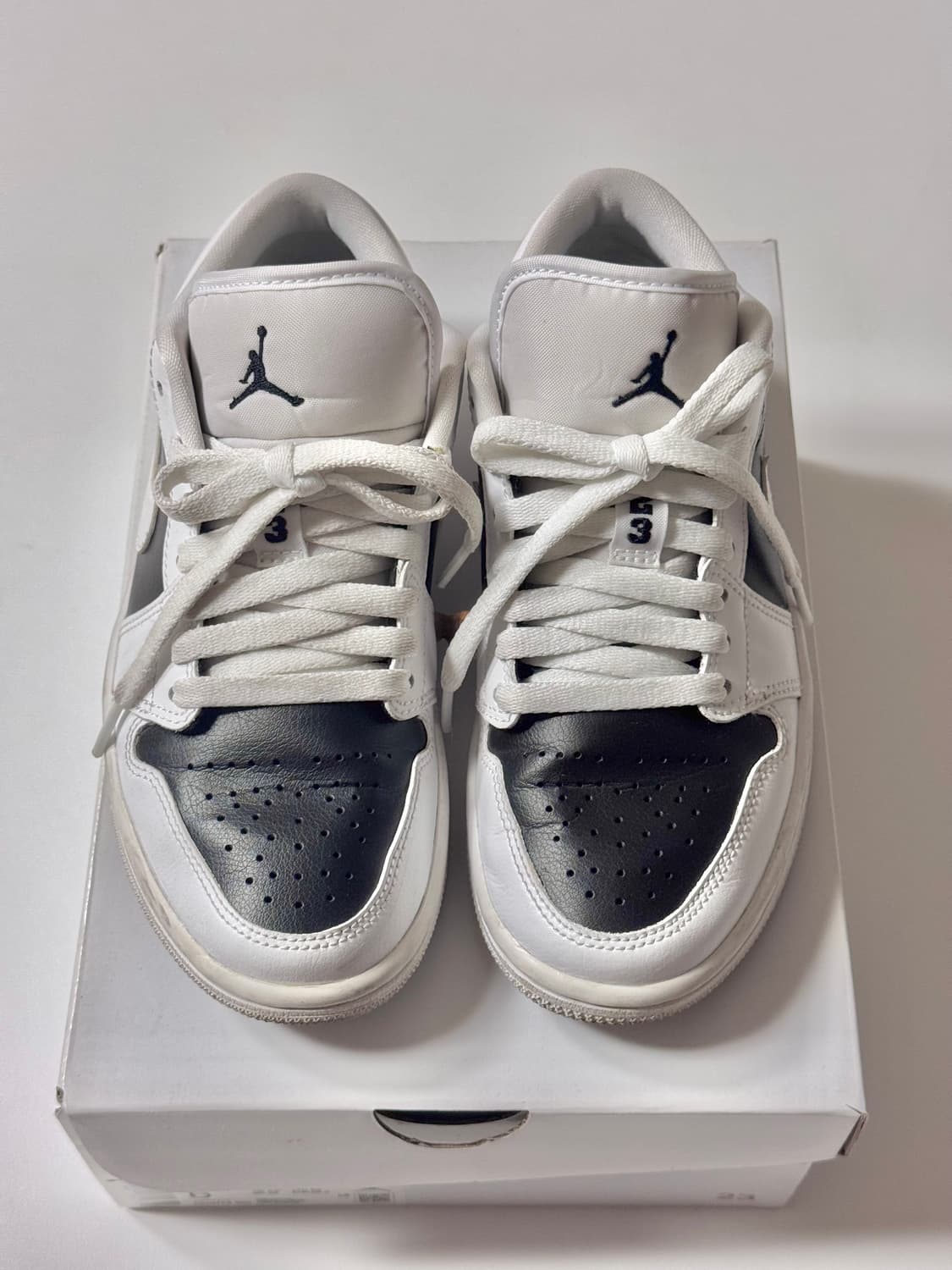 [230] 나이키 조던 1 로우 흰검 판다 상품이미지2