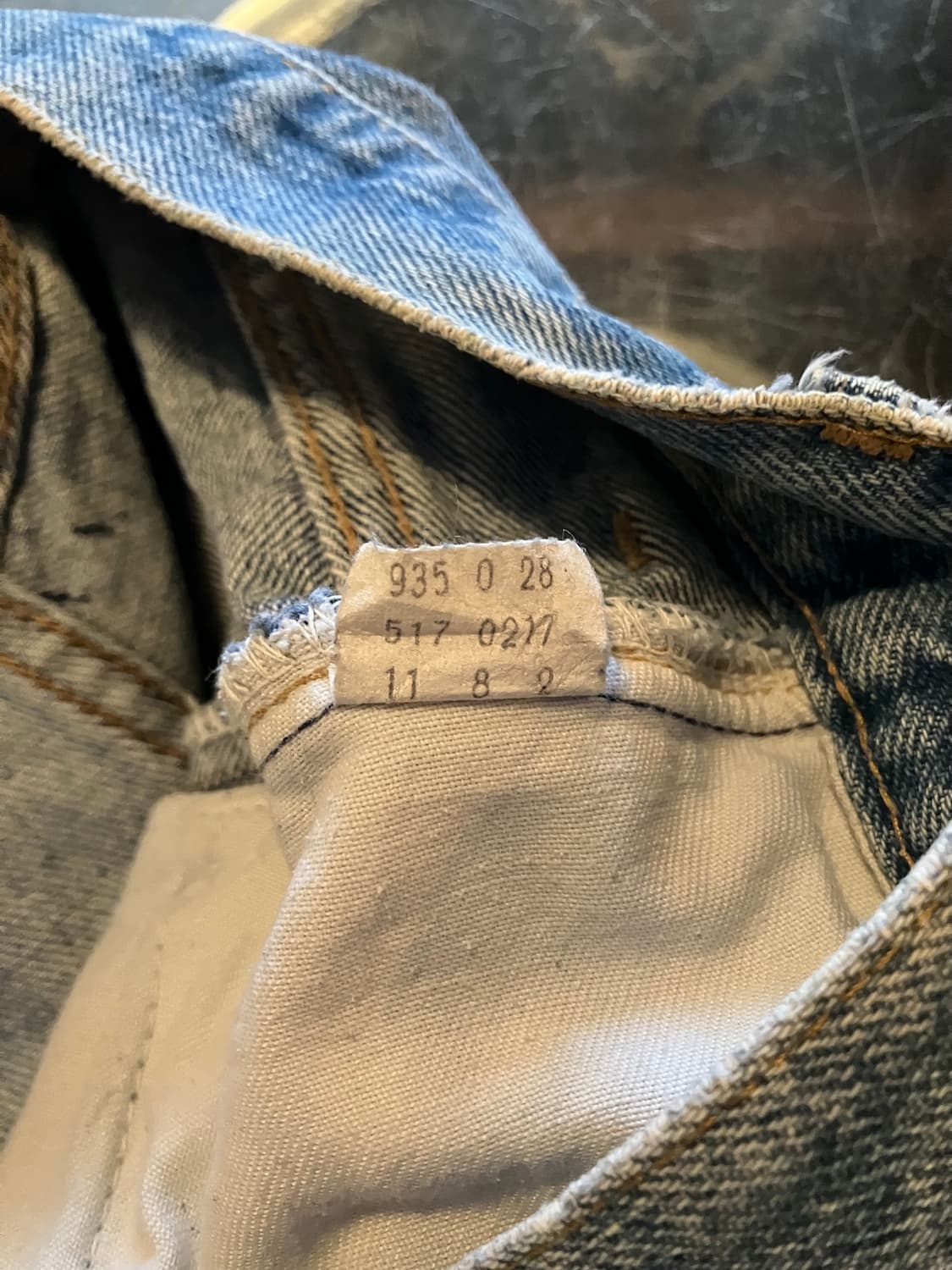 70s USA Levis 517 66후기 부츠컷 데님 팬츠 상품이미지10