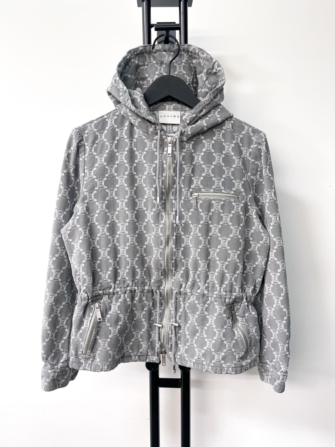 셀린느 트리옹프 자카드 후드 자켓 상품이미지1