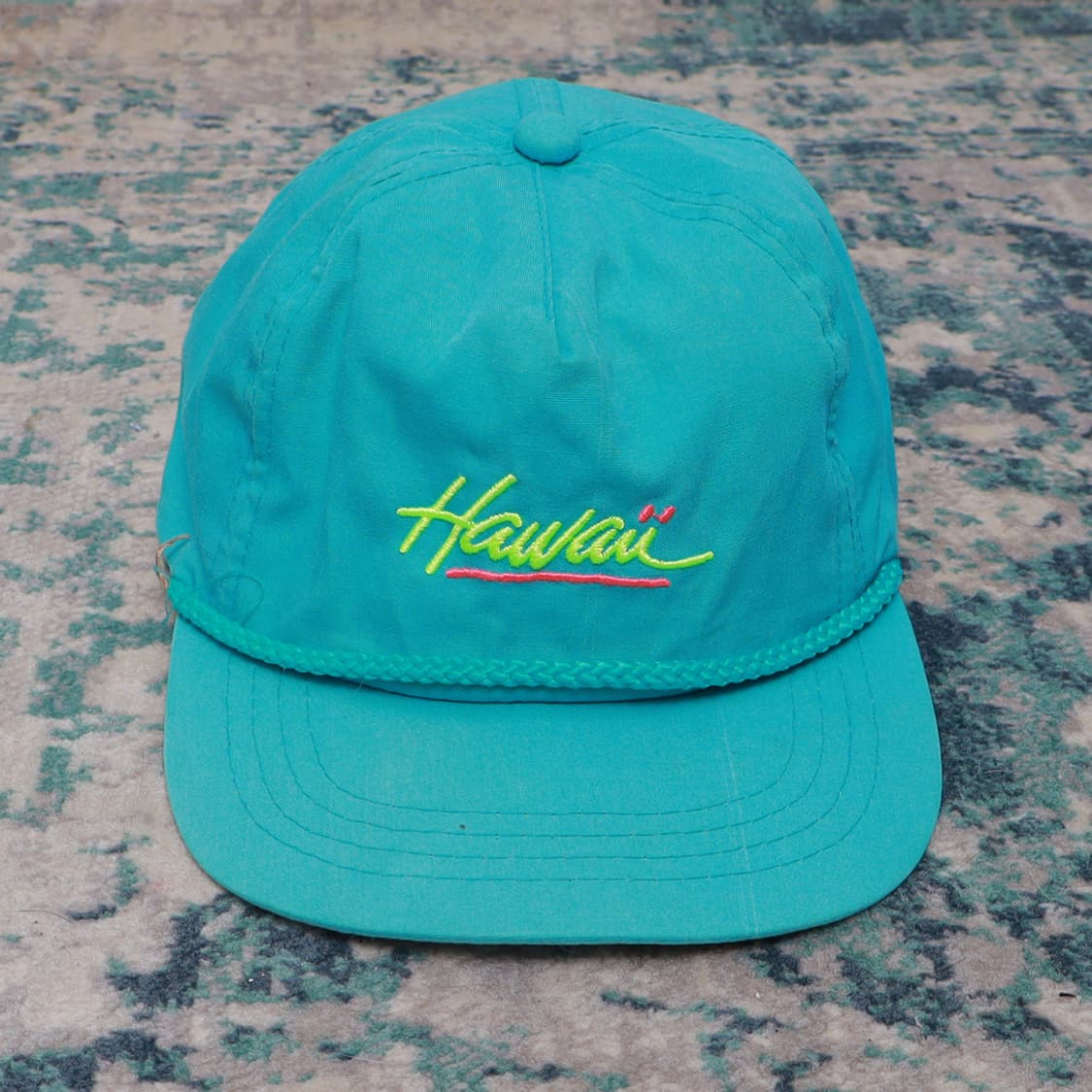 VTG 빈티지 90s 하와이 로프 트러커 캡 민트 상품이미지2