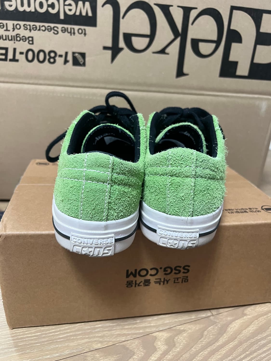 컨버스 x 스투시 원스카 프로 로우 8볼 그린 260 상품이미지2