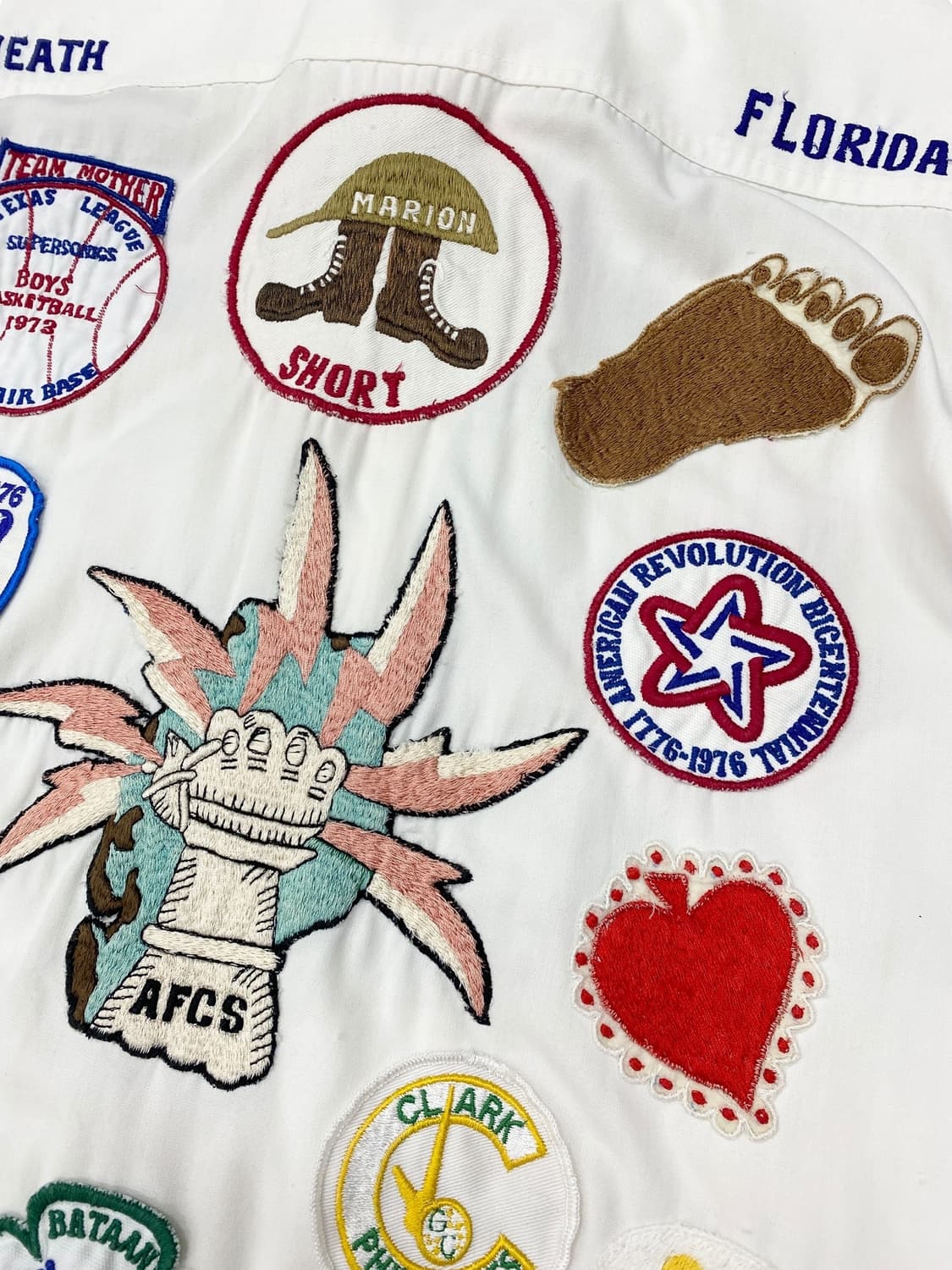 70's 자수 기념 집 자켓 상품이미지9