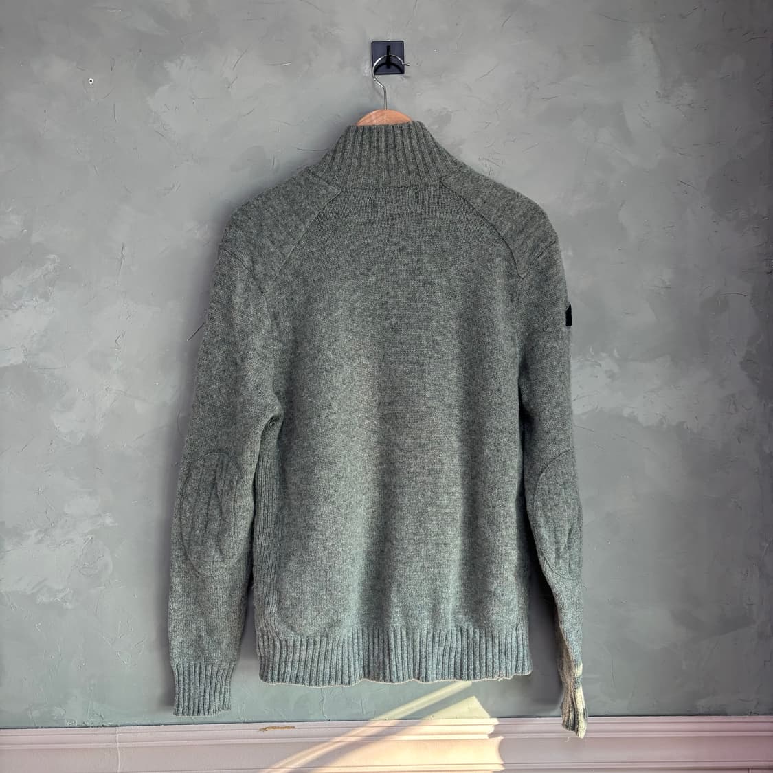 폴로 랄프로렌 램스울 니트 집업 그레이 상품이미지5