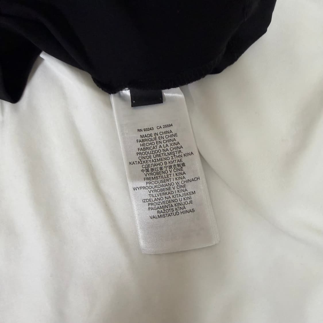 디젤 피카부 로고 반팔 티셔츠 블랙S 상품이미지5