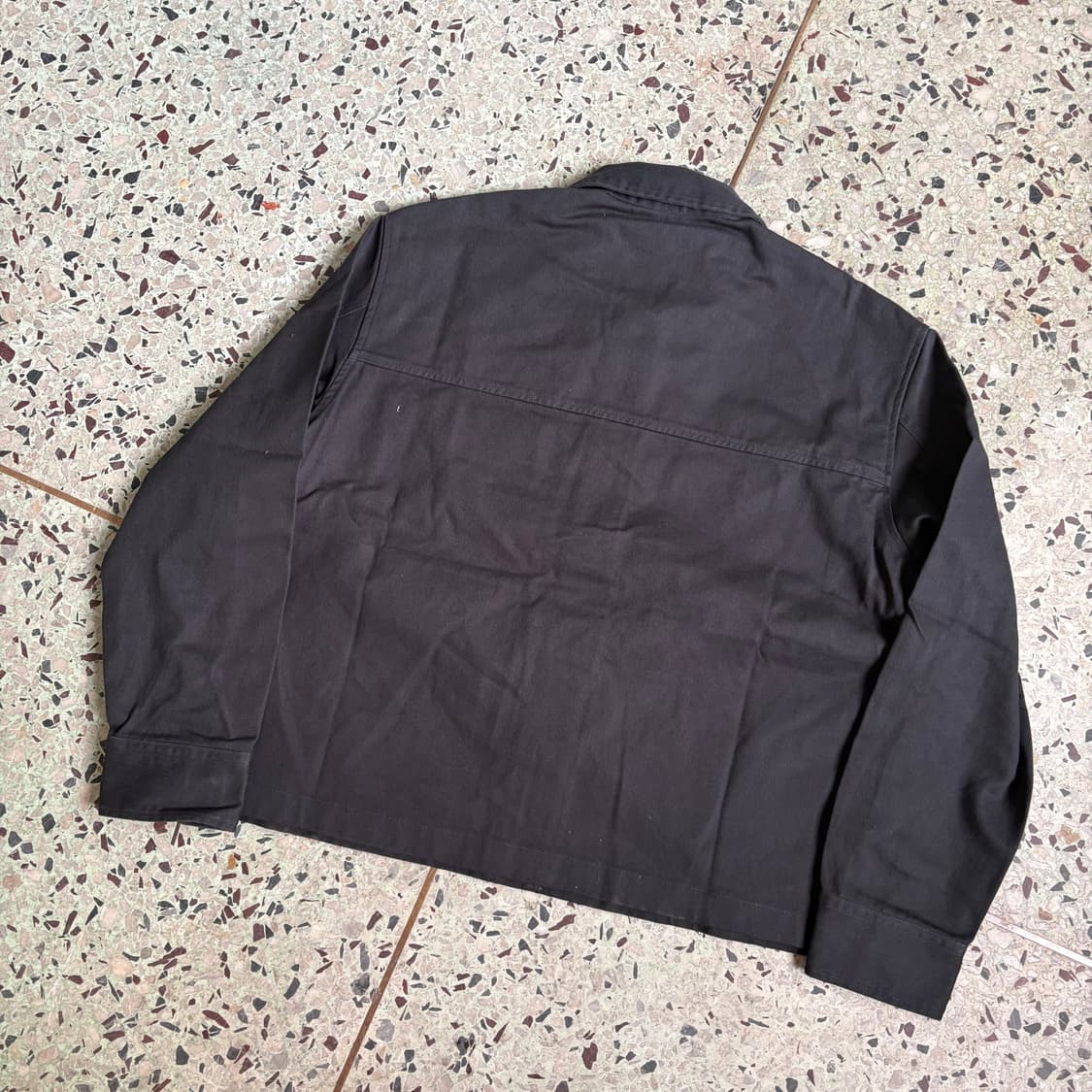 에디바우어 블랙 셔츠 자켓(택 보유) 상품이미지3