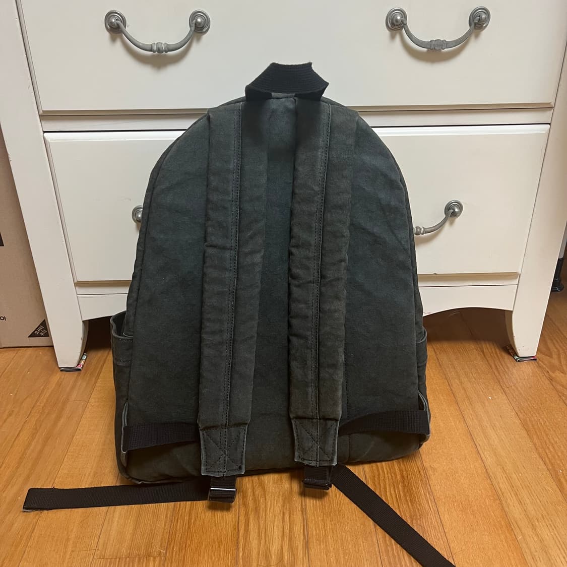 스투시 캔버스 백팩 블랙 상품이미지4