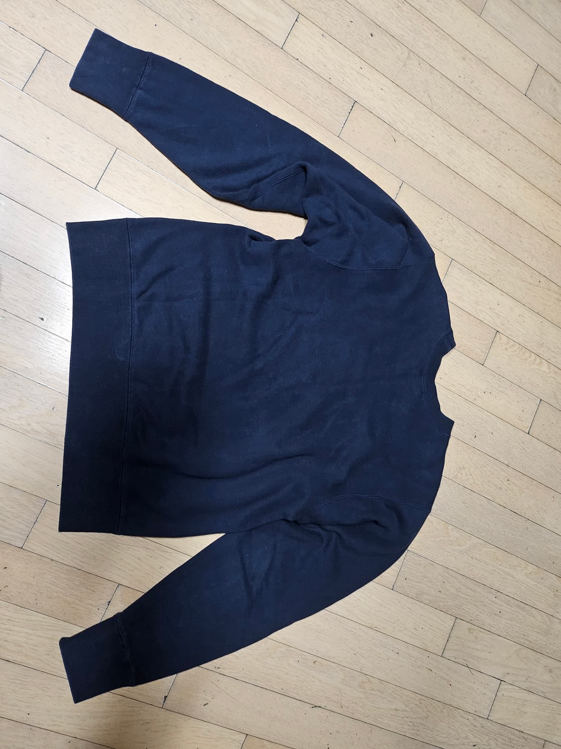 kolor beacon 네이비 프린팅 맨투맨 상품이미지2