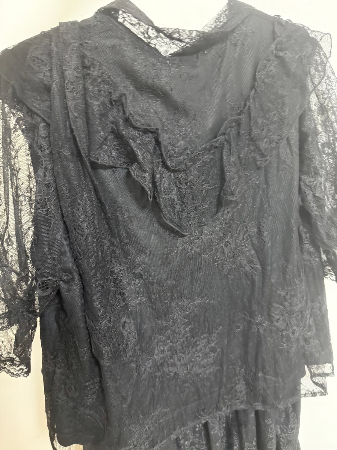 고스코디세트☠ 레이스블라우스🖤 상품이미지2