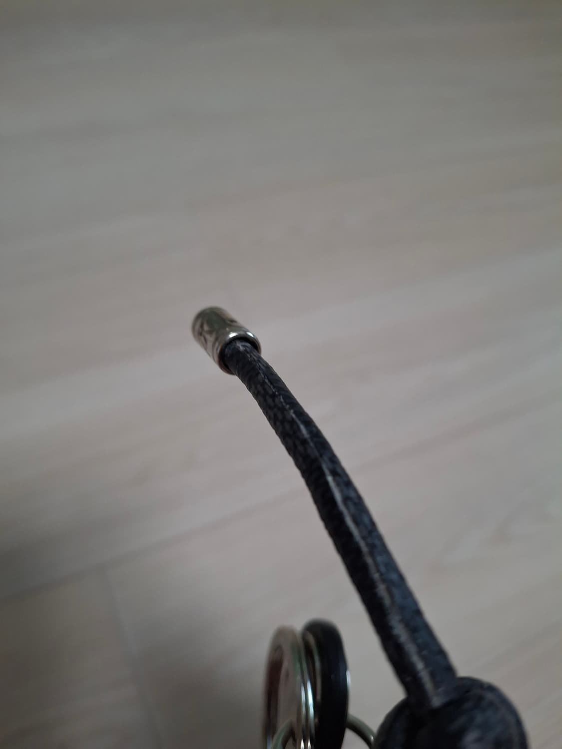 (정품) 루이비통 레더 로프 키홀더 키링 다미에 m67224 상품이미지9