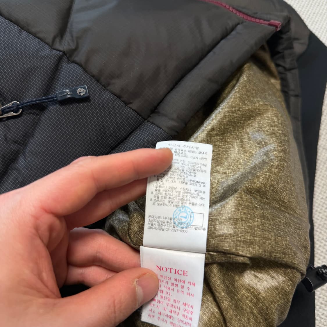 블랙야크 경량 패딩 자켓 상품이미지5