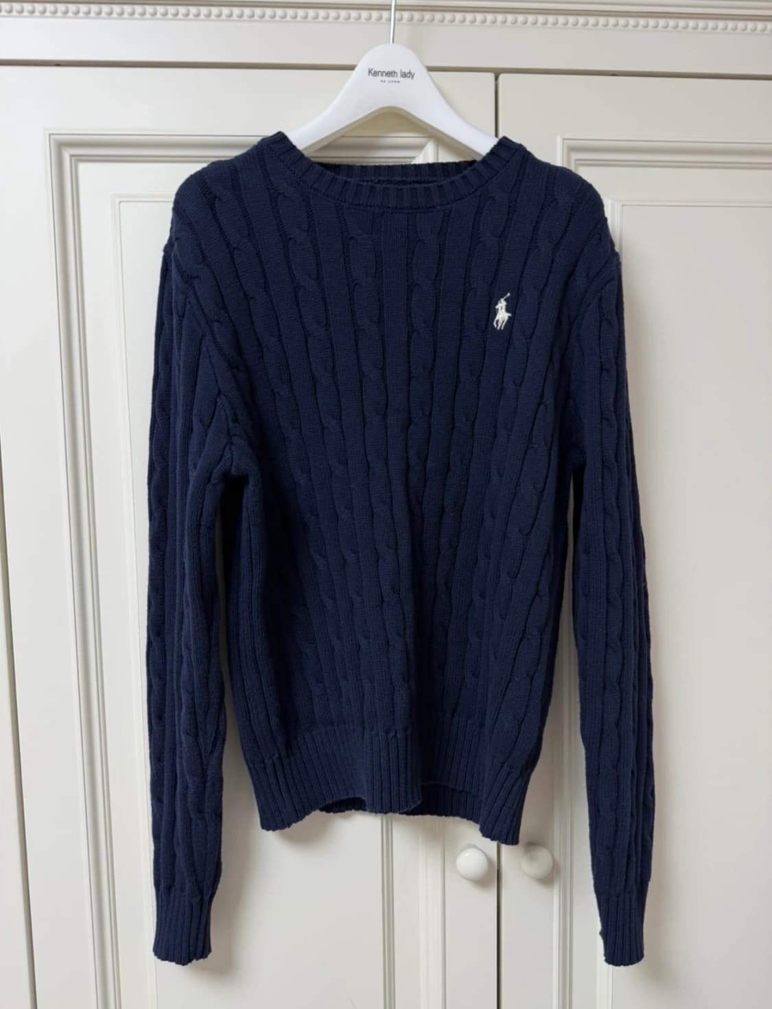 폴로 케이블 니트 여성용  상품이미지1