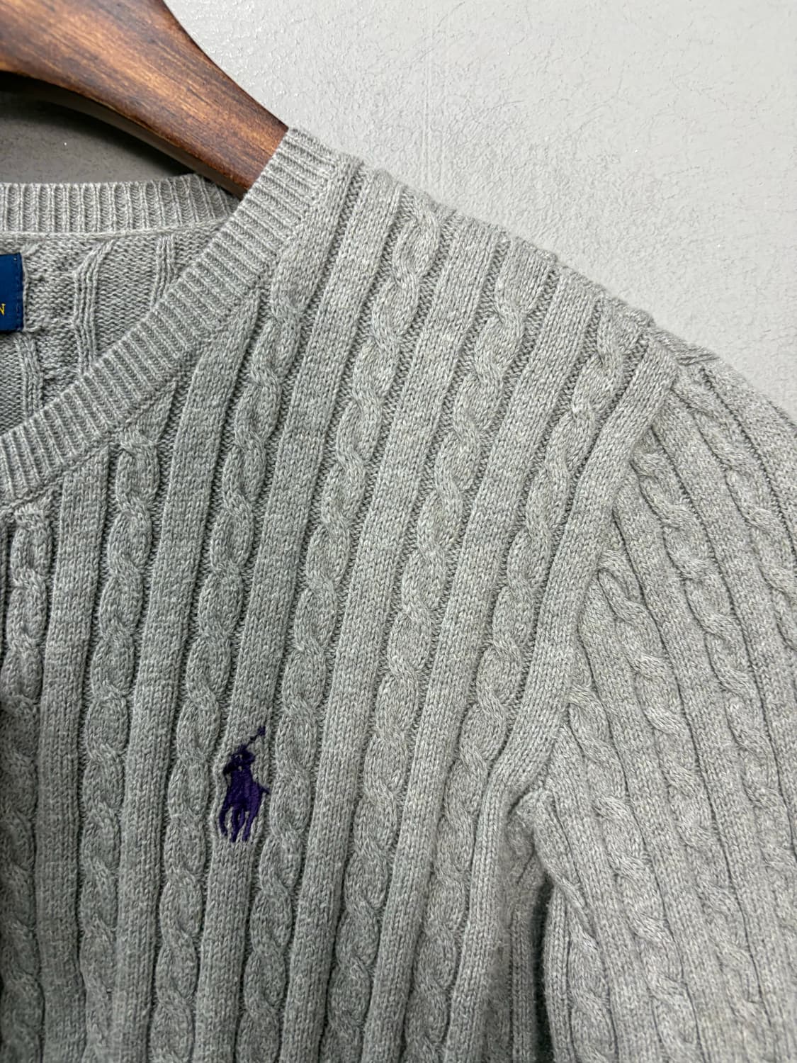 폴로랄프로렌 케이블 니트 가디건 A3038 상품이미지3