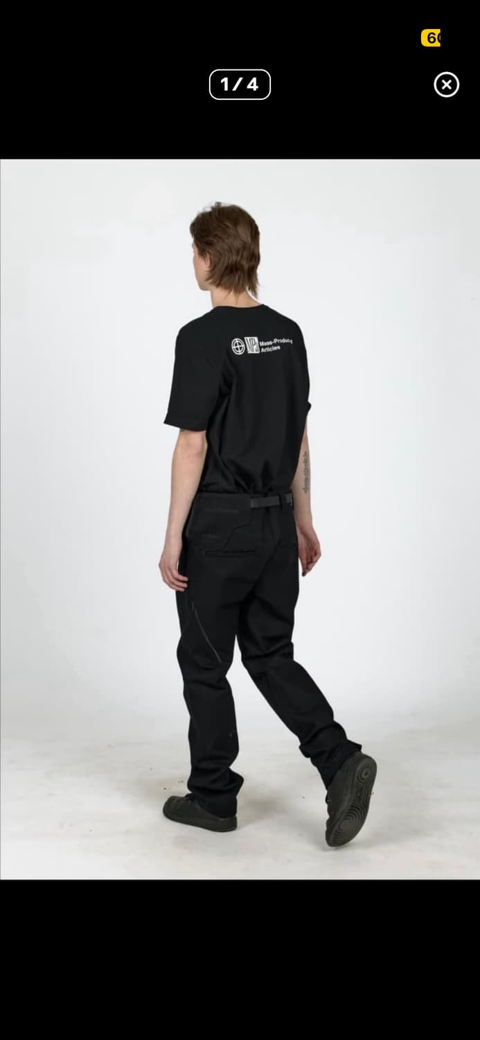 S사이즈) 플라스틱 프로덕트 WALLET RAW DENIM PANTS 상품이미지1