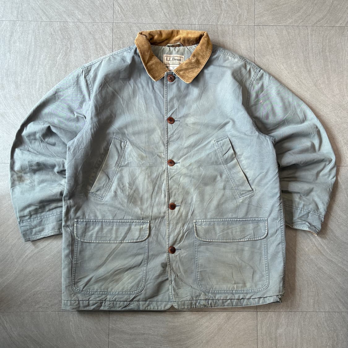 L.L.bean 정품 엘엘빈 다크 블루 헌팅 자켓 상품이미지1
