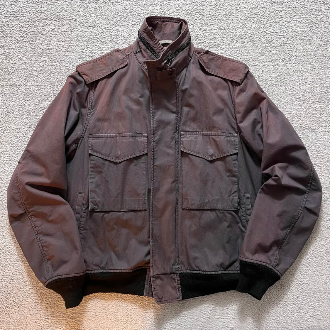 N.hoolywood 엔할리우드 선페이드 플라이트 봄버 자켓 상품이미지3