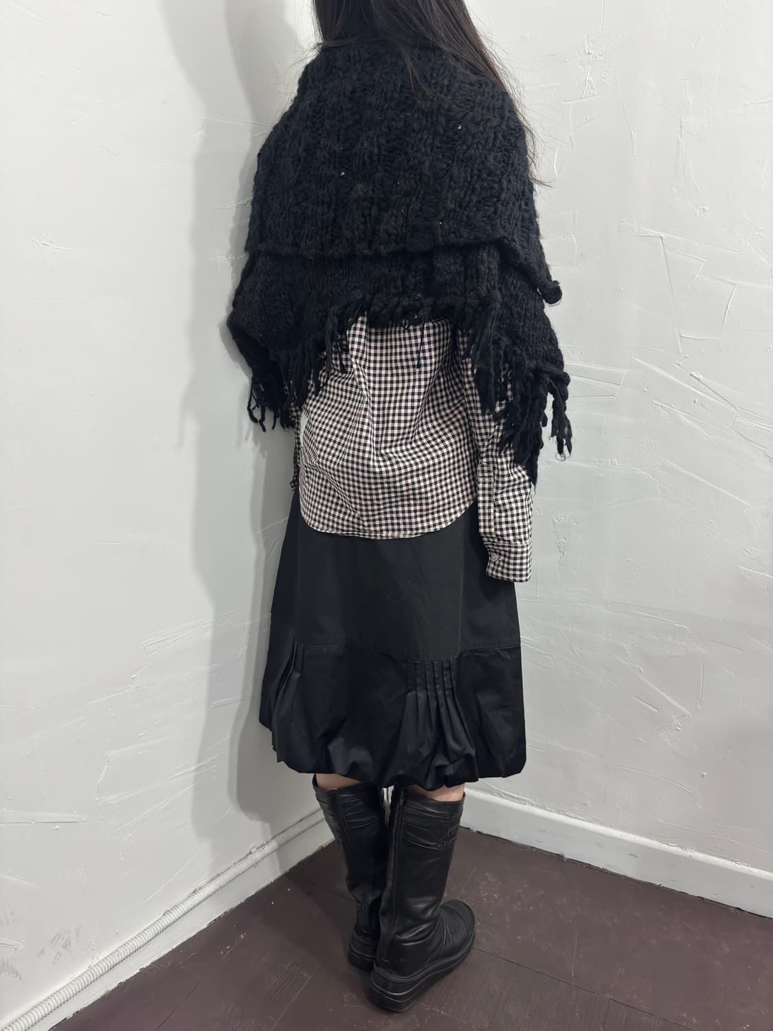 whiz pink check detail shirt 상품이미지8