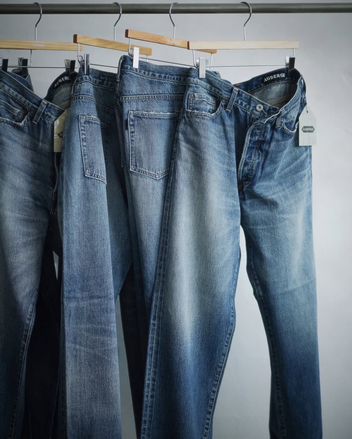 [40] 오베르쥬(auberge) 어드레서 샵 별주 빈티지워시 데님 상품이미지1