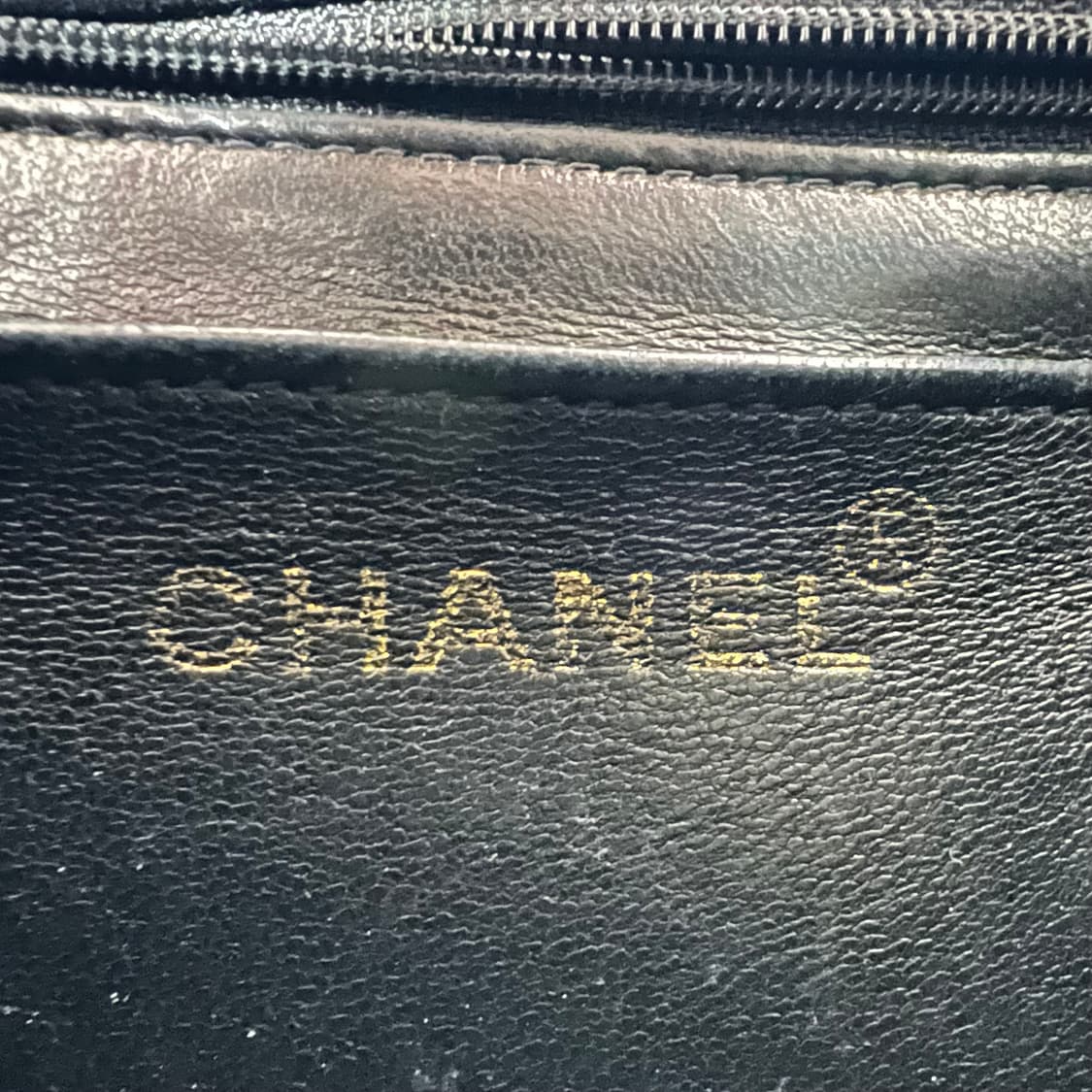 샤넬 클래식 빈티지 켈리백 스웨이드 네이비 상품이미지9