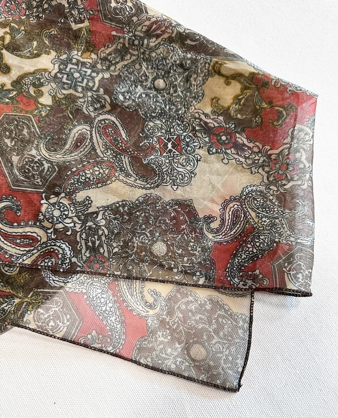 JPV paisley sheer scarf 상품이미지9