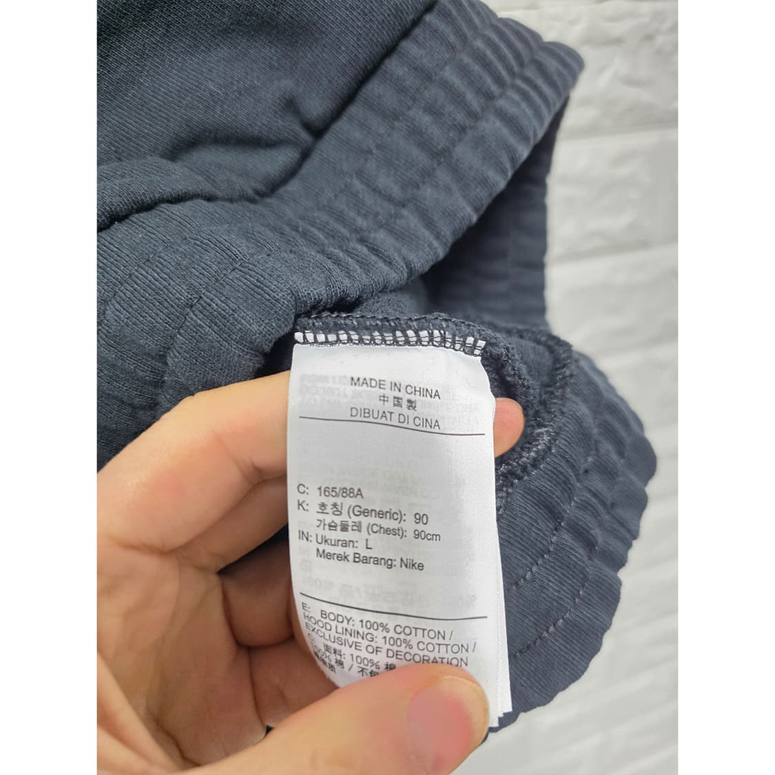 택포_ 조던 여성 루즈핏 크롭 후드티 L 상품이미지3