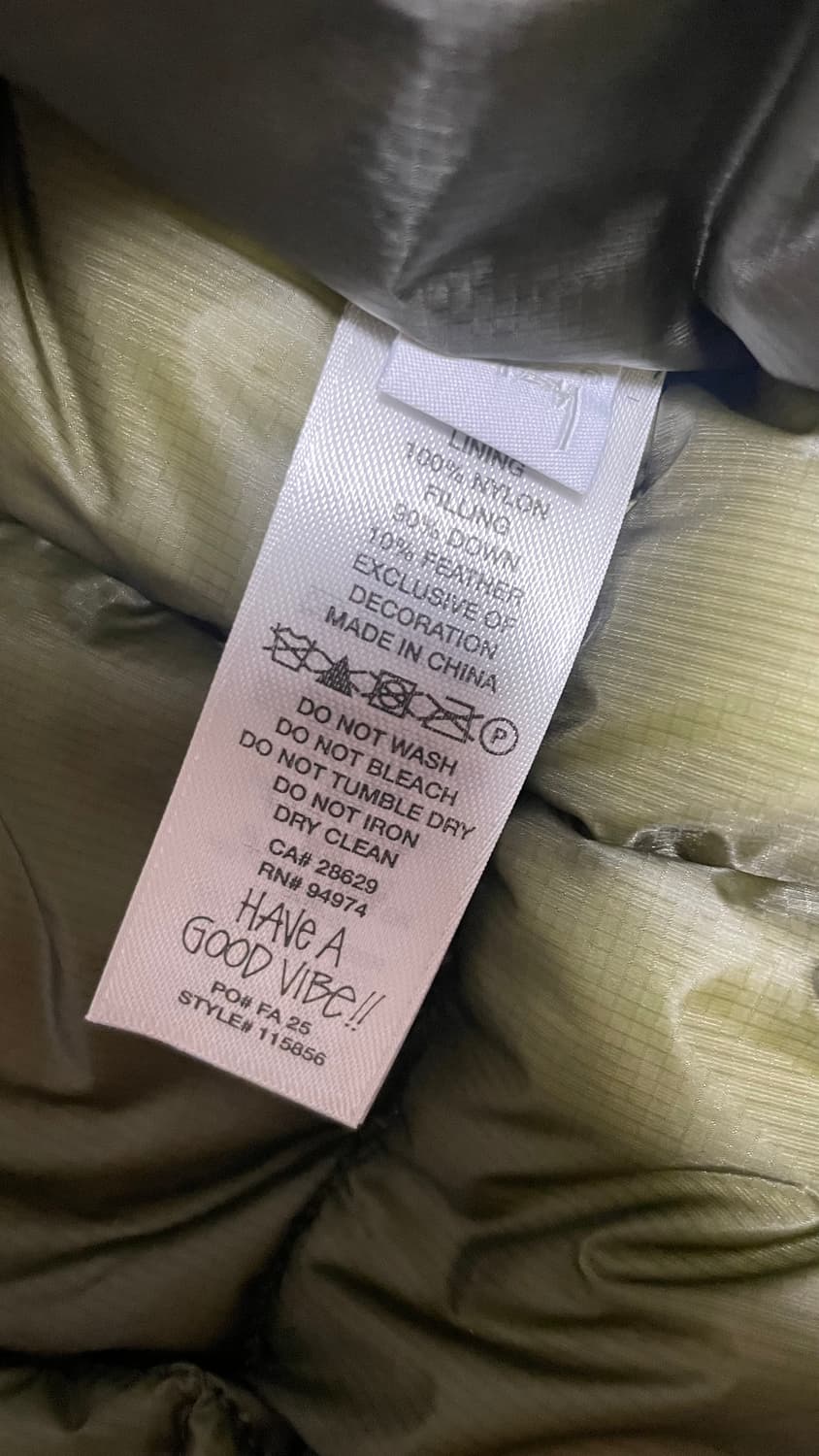 25fw 스투시 미드웨이트 후드 퍼퍼 L 상품이미지4