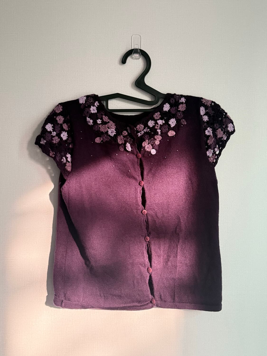 빈티지 니트 반팔  상품이미지1