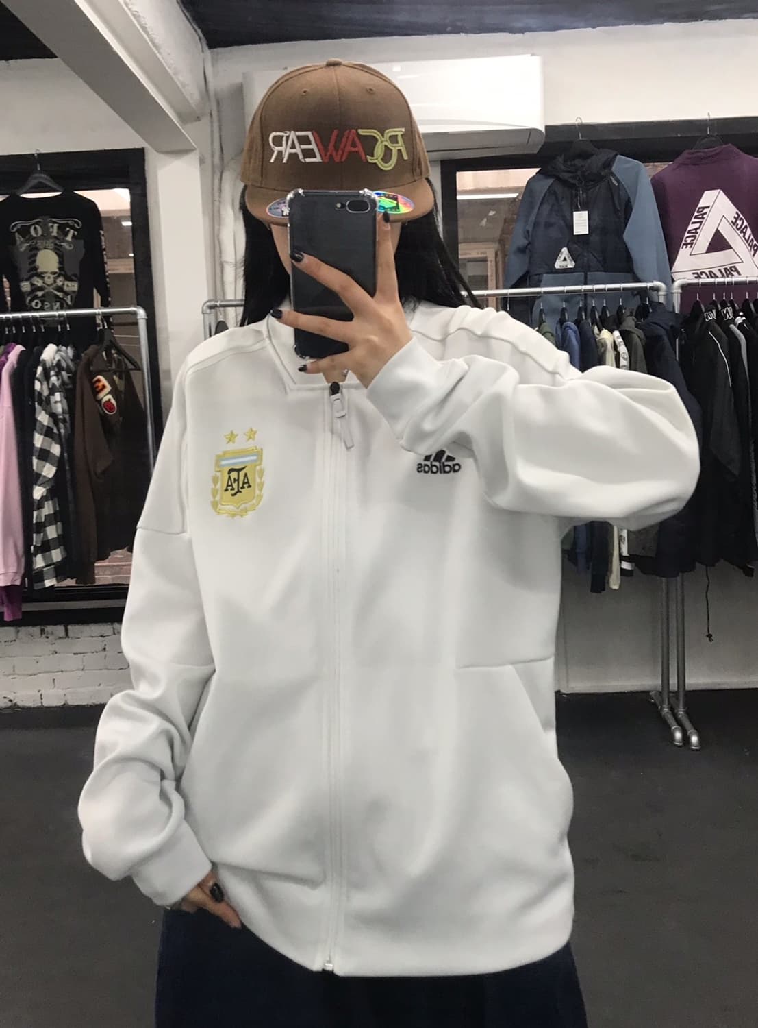 아디다스 아르헨티나 화이트 져지 상품이미지1