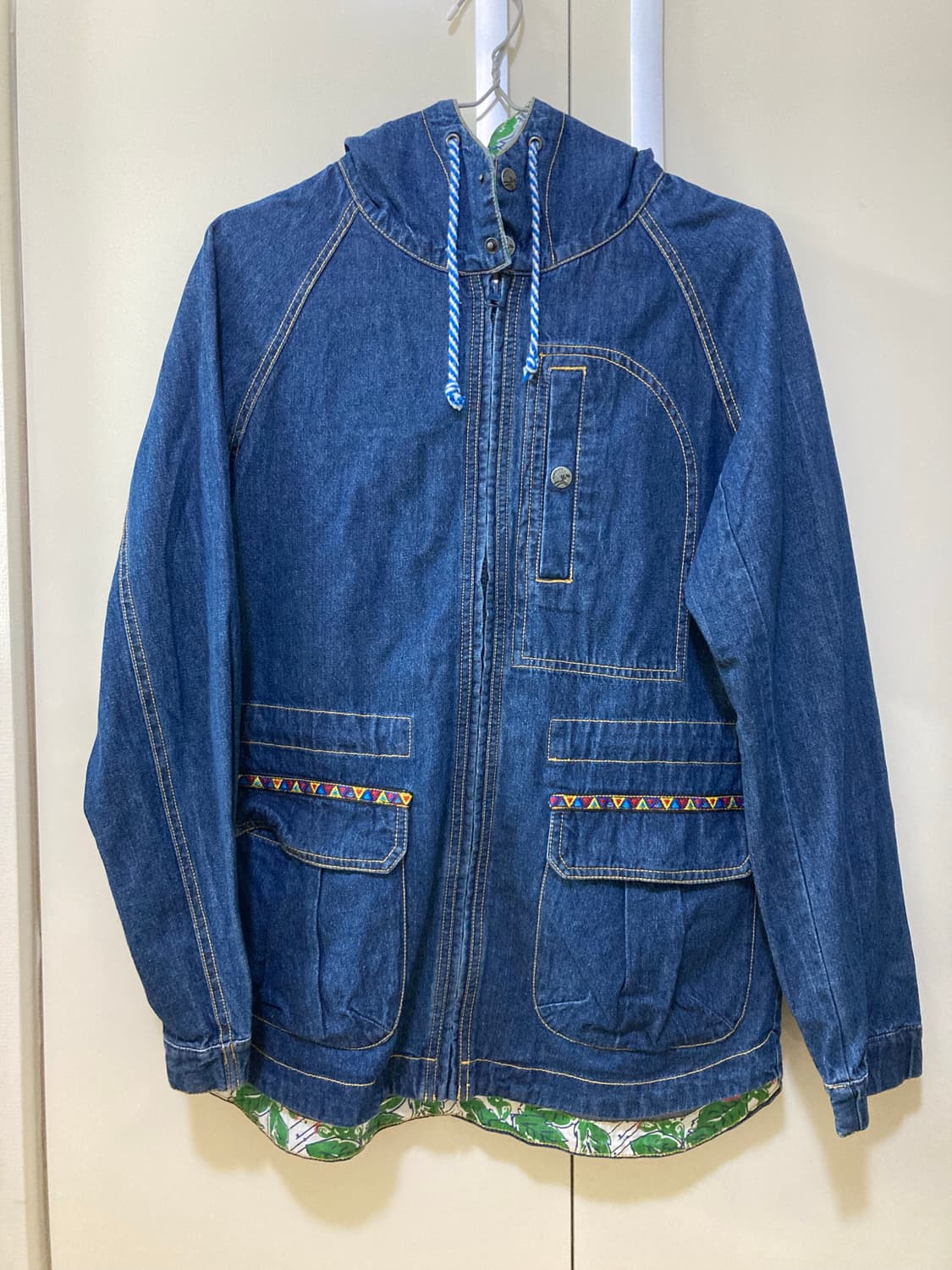 티티카카 데님 후드집업 상품이미지1