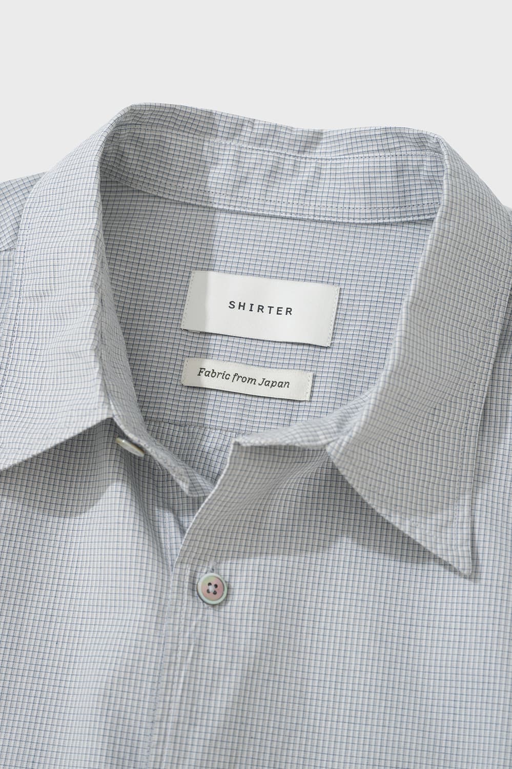 [M] 셔터 EDITOR CHECK SHIRT (GREY) 상품이미지2