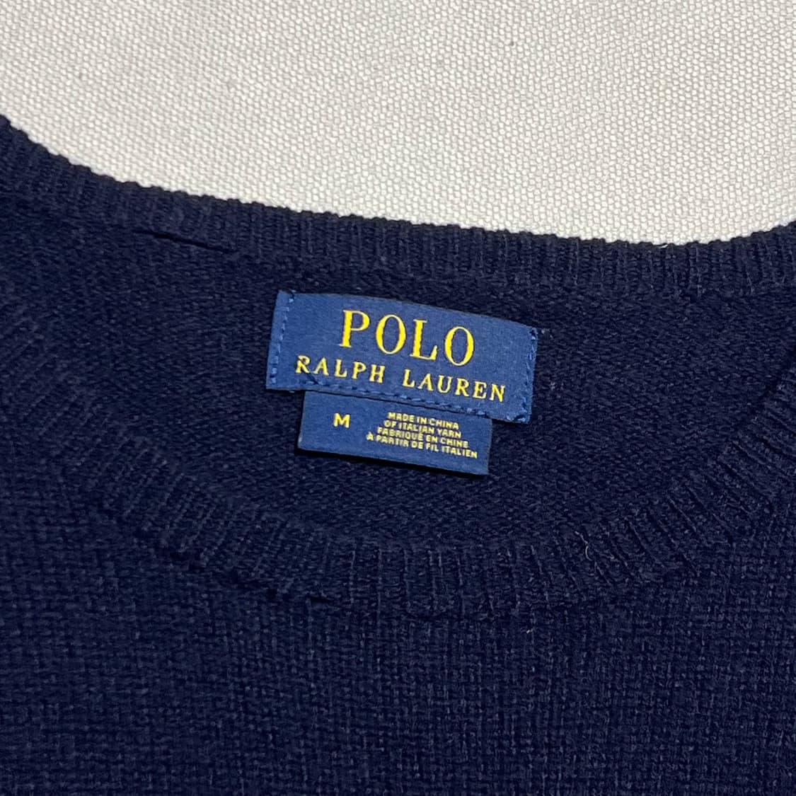 M 폴로랄프로렌 울 라운드넥 니트 상품이미지4