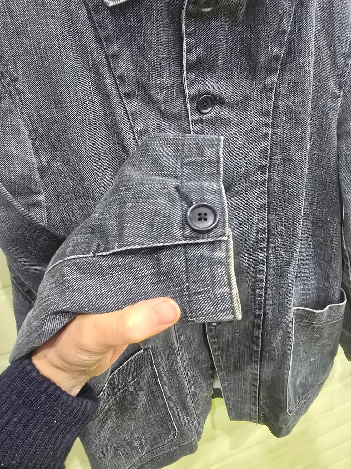 BLUE LABEL UNITED ARROWS 일본 데님 자켓. 상품이미지7