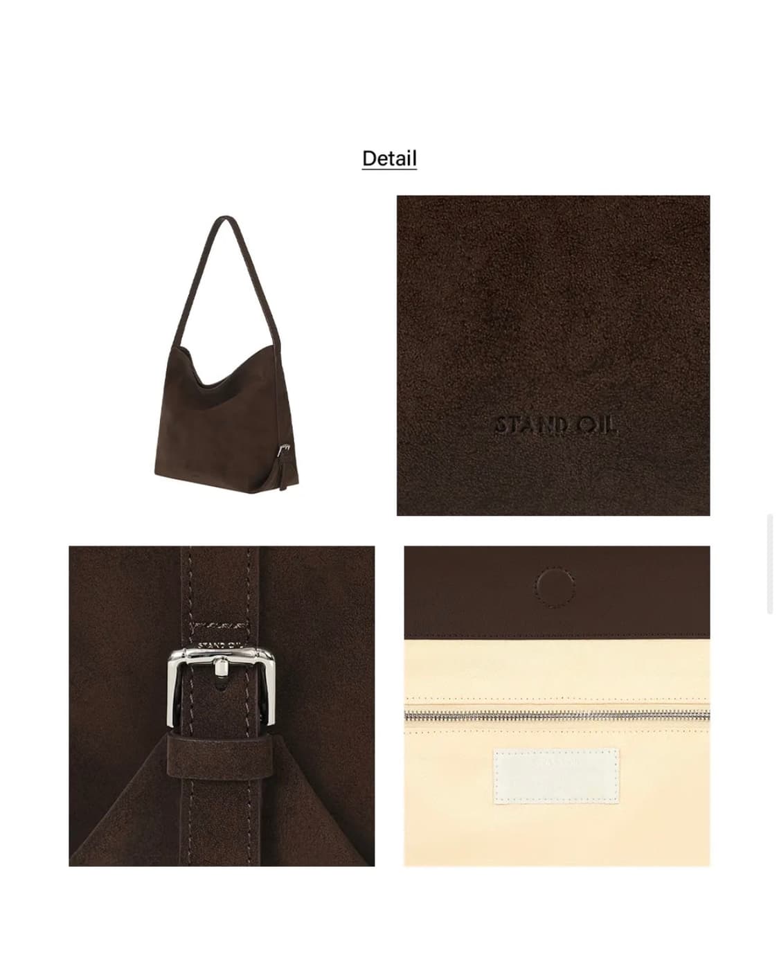 스탠드오일 미오 버킷백 마론 상품이미지2